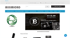 Desktop Screenshot of mini-micro.ca