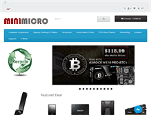 Tablet Screenshot of mini-micro.ca